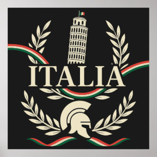 Poster Armoirie de l'héritage italien