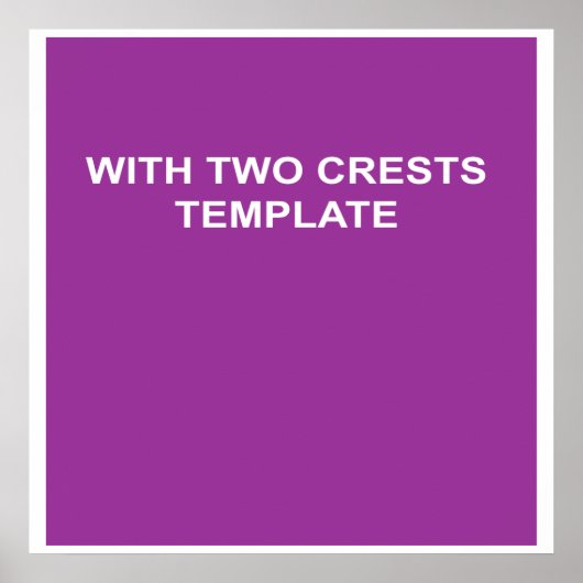 Poster Armoiries (Devant)