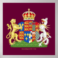 Armoiries Anne Boleyn