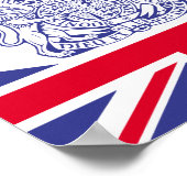 Poster Armoiries britanniques (Coin)