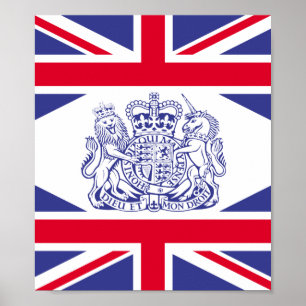 Poster Armoiries britanniques