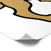 Poster Armoiries Canaries Symbole officiel Espagne (Coin)