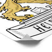 Poster Armoiries d'Amsterdam (Coin)