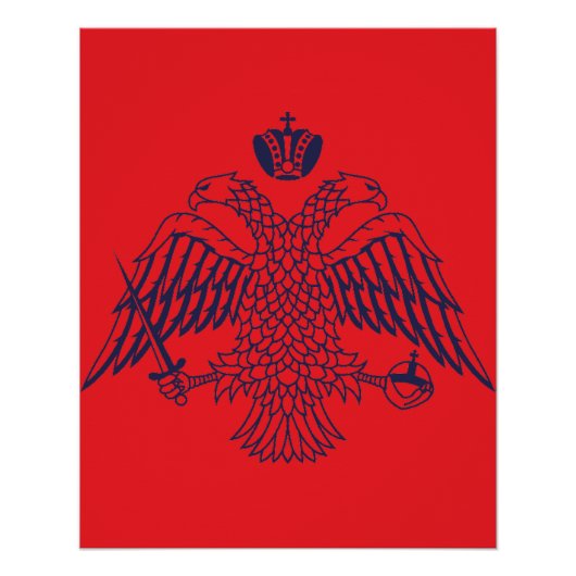 Poster Armoiries de Byzance (Devant)