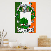 Poster Armoiries de Callaghan Imprimer (Cuisine)