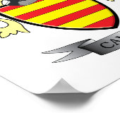 Poster Armoiries de Cameron Family Crest (Coin)