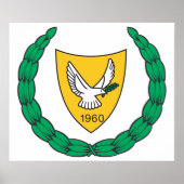 Poster Armoiries De Chypre (Devant)