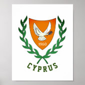 Poster Armoiries de CHYPRE (Devant)