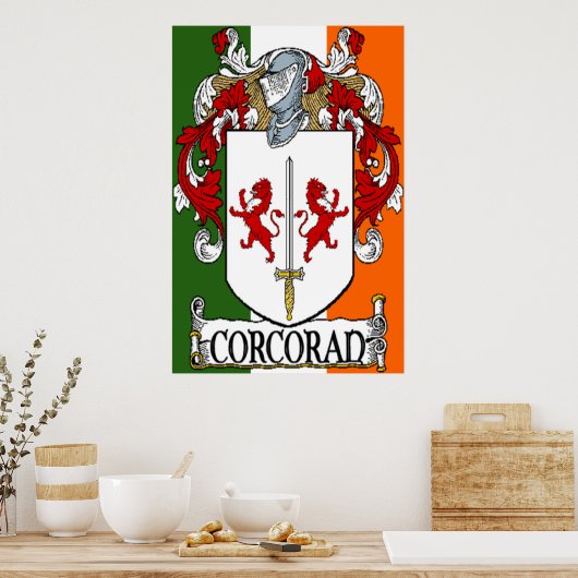 Poster Armoiries de Corcoran Imprimer (Cuisine)