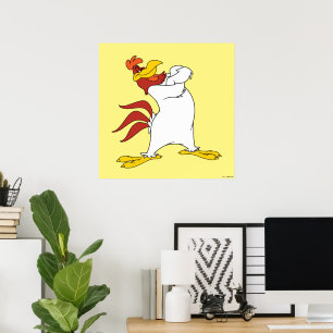 Poster Armoiries de Foghorn Leghorn franchies
