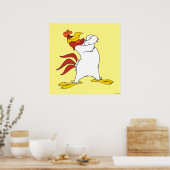 Poster Armoiries de Foghorn Leghorn franchies (Cuisine)