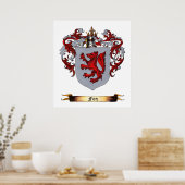 Poster Armoiries de Fox (Cuisine)