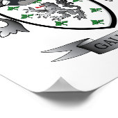 Poster Armoiries de Gallagher (Coin)