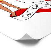 Poster Armoiries De Jamaïque (Coin)