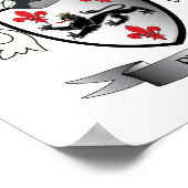 Poster Armoiries de la famille Pugh (Coin)