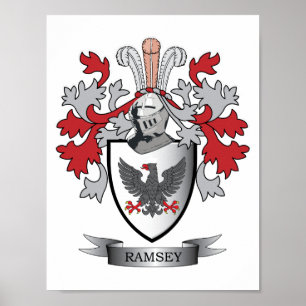 Poster Armoiries de la famille Ramsey