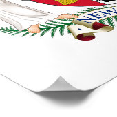 Poster Armoiries de la Nouvelle-Zélande (Coin)