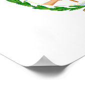 Poster Armoiries de l'Argentine (Coin)