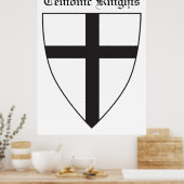 Poster Armoiries de l'Ordre teutonique (Cuisine)