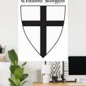 Poster Armoiries de l'Ordre teutonique (Bureau à domicile)