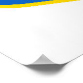 Poster Armoiries de l'Ukraine (Coin)