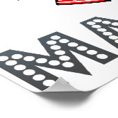 Poster Armoiries de Macédoine (Coin)