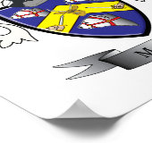 Poster Armoiries de MacKay Family Crest (Coin)