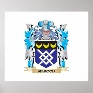 Poster Armoiries de Mahood - Armoiries de la famille
