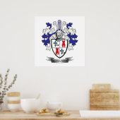 Poster Armoiries de McCracken Family Crest (Cuisine)