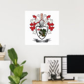 Poster Armoiries de McGregor Family Crest (Bureau à domicile)
