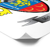 Poster Armoiries de McLaughlin (Coin)