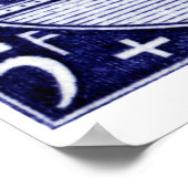 Poster Armoiries de Montpellier France (Coin)