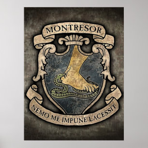 Poster Armoiries de Montresor