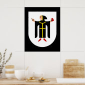 Poster Armoiries de Munich (Cuisine)