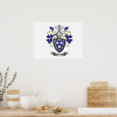 Poster Armoiries de Murray Family Crest (Cuisine)