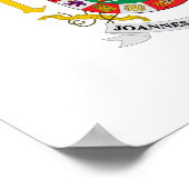 Poster Armoiries de Porto Rico (Coin)