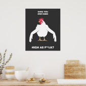 Poster Armoiries de poulet (Cuisine)