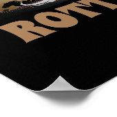 Poster Armoiries de Rotterdam, Pays-Bas (Coin)