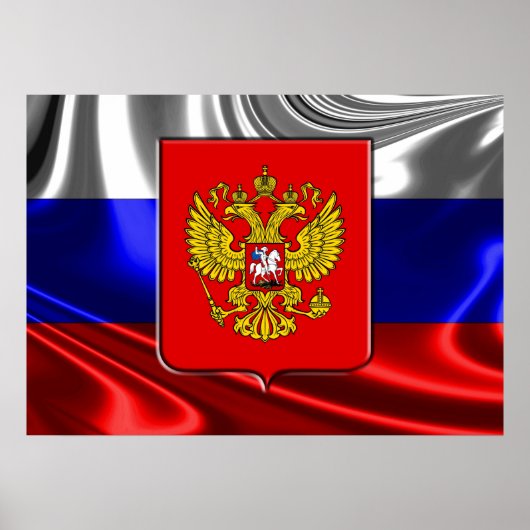Poster Armoiries de Russie (Devant)
