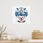 Poster Armoiries de Thomson Family Crest (Cuisine)