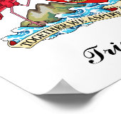 Poster Armoiries de Trinité-et-Tobago (Coin)