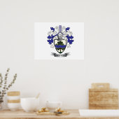 Poster Armoiries de Watson Family Crest (Cuisine)