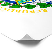 Poster Armoiries d'El Salvador (Coin)