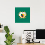 Poster Armoiries du Cameroun (Bureau à domicile)