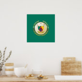 Poster Armoiries du Cameroun (Cuisine)