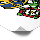 Poster Armoiries du Canada Symbole officiel de l'héraldiq (Coin)