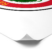 Poster Armoiries du Paraguay (Coin)