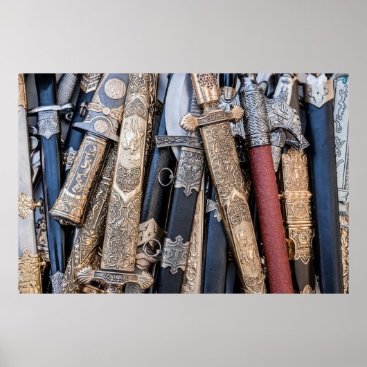 Poster Armoiries en acier froid (Devant)