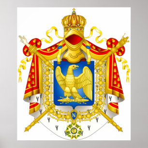 Poster Armoiries Napoléon Imprimer