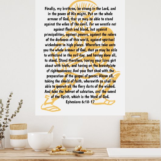 Poster Armor de Dieu (Cuisine)